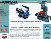 Tablet Screenshot of eastwoodsautomachine.com